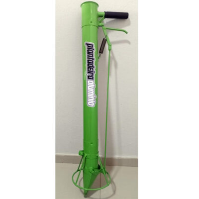 Plantadeira Manual com uma Empunhadura - cano de 60 mm - com Limitador de Profundidade