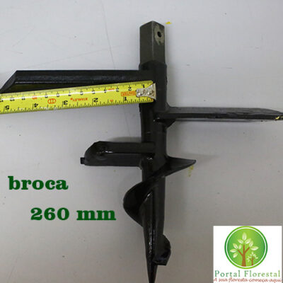 Broca para Plantio - Perfuradora e Fofeadora de Solo - 260 mm