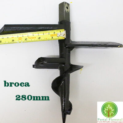 Broca para Plantio - Perfuradora e Fofeadora de Solo - 280 mm