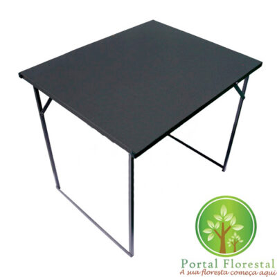 Mesa Portátil em Chapa - 0,85 x 0,65