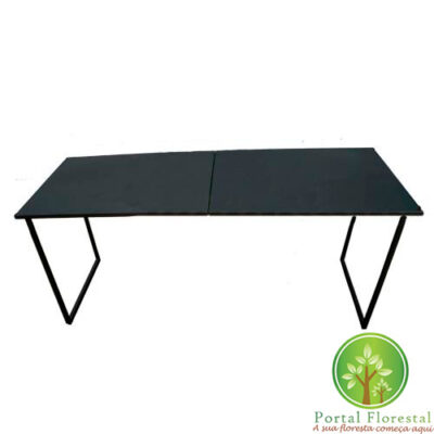Mesa Portátil em Chapa Dobrável - 1,74 x 0,65