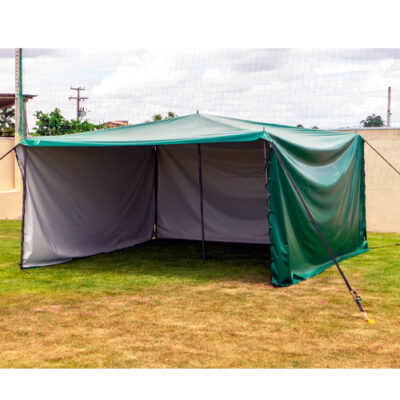 Lona para Barraca / Tenda com Três Laterais Fechadas - 2 x 2