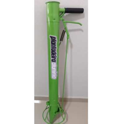 Plantadeira Manual com uma Empunhaduras - Cano De Alumínio 75 mm - Limitador de Profundidade